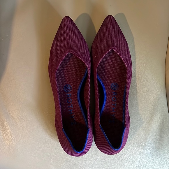 Rothy’s Point Toe Flats - Picture 1 of 5